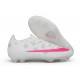 Crampons de Foot Nike Mercurial Vapor XVII Elite FG Blanc Rose