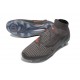 Chaussures de Soccer Nike Phantom 6 High Elite FG Gris Noir