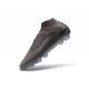 Chaussures de Soccer Nike Phantom 6 High Elite FG Gris Noir