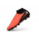 Chaussures de Soccer Nike Phantom 6 High Elite FG Brt Rouge foncé Dégradé Noir