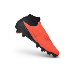 Chaussures de Soccer Nike Phantom 6 High Elite FG Brt Rouge foncé Dégradé Noir