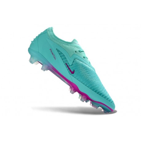 Crampons de Football Nike Phantom 6 Low Elite FG Bleu Violet