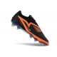 Crampons de Football Nike Phantom 6 Low Elite FG Noir Brt Rouge foncé