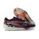Crampon Nike Phantom 6 Low Elite FG Bordeaux Crush Rouge Univ Fossile 