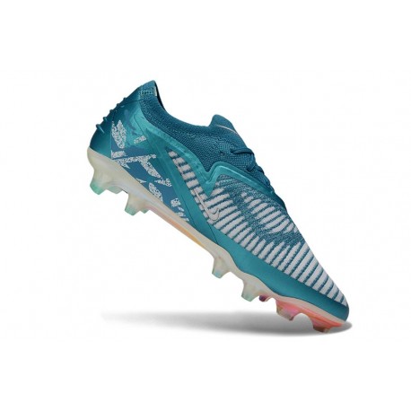 Crampons de Football Nike Phantom 6 Low Elite FG Bleu Baltique Bleu Glacier