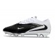 Crampons de Football Nike Phantom 6 Low Elite FG Noir Blanc