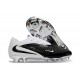Crampons de Football Nike Phantom 6 Low Elite FG Noir Blanc
