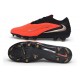 Crampons Nike Phantom 6 Low Elite FG Brt Rouge foncé Fumé Noir