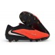 Crampons Nike Phantom 6 Low Elite FG Brt Rouge foncé Fumé Noir