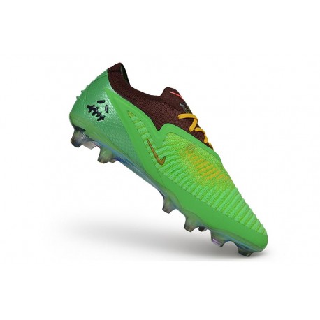 Crampons de Football Nike Phantom 6 Low Elite FG Vert