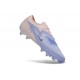 Crampons de Football Nike Phantom 6 Low Elite FG Bleu lavande Rose