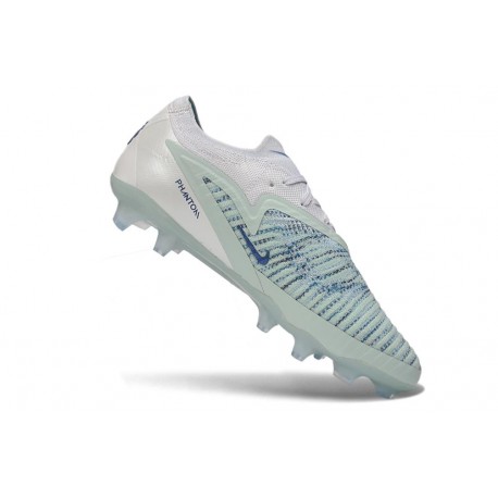 Crampons de Football Nike Phantom 6 Low Elite FG Bleu Glacier