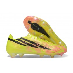 adidas F50 Hyperfast EVO FG Jaune Noir Solar Turquoise Édition Limitée