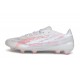 Crampons de Foot adidas F50 Hyperfast EVO FG Blanc Rose