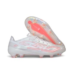 Crampons de Foot adidas F50 Hyperfast EVO FG Blanc Rose