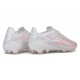 Crampons de Foot adidas F50 Hyperfast EVO FG Blanc Rose