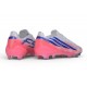 Crampons de Foot adidas F50 Hyperfast EVO FG Blanc Violet Rose