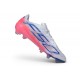 Crampons de Foot adidas F50 Hyperfast EVO FG Blanc Violet Rose