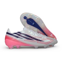 Crampons de Foot adidas F50 Hyperfast EVO FG Blanc Noir Rose