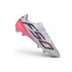 Crampons de Foot adidas F50 Hyperfast EVO FG Blanc Noir Rose