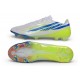 Crampons de Foot adidas F50 Hyperfast EVO FG Blanc Bleu