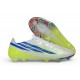 Crampons de Foot adidas F50 Hyperfast EVO FG Blanc Bleu