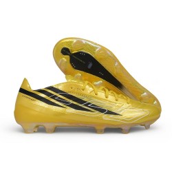 Crampons de Foot adidas F50 Hyperfast EVO FG Dore Noir