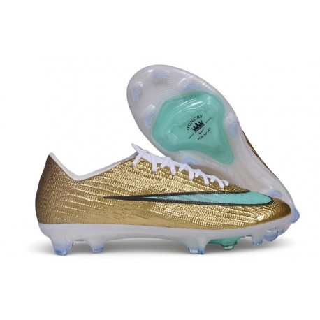  Nike Air Zoom Mercurial Superfly XI Elite FG Mtlc Or Vert luminescent