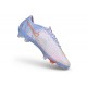 Crampons Nike Air Zoom Mercurial Superfly XI Elite FG Bleu Gris Orange
