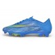 Crampons Nike Air Zoom Mercurial Superfly XI Elite FG Bleu