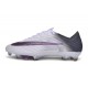 Crampons Nike Air Zoom Mercurial Superfly XI Elite FG Blanc Noir