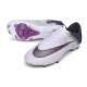 Crampons Nike Air Zoom Mercurial Superfly XI Elite FG Blanc Noir