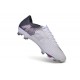 Crampons Nike Air Zoom Mercurial Superfly XI Elite FG Blanc Noir