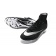 Nouveau 2016 Crampons Nike Mercurial Superfly FG Argenté Noir