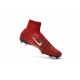 Nike Mercurial Superfly V FG Pas Cher - Chaussures football 2016 Rouge Blanc Noir