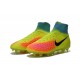 Nouvelles - Nike Magista Obra II FG - Crampons foot Volt Noir Orange