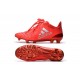 2016 Adidas Hommes Chaussure X 16+ Purechaos FG / AG Cuir Argent Rouge