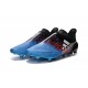 Nouvelles Chaussure Adidas X 16+ Purechaos FG Bleu Noir Rouge Blanc