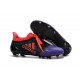 adidas Crampons - Chaussure X 16+ Purechaos FG / AG Noir Violet Orange