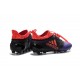 adidas Crampons - Chaussure X 16+ Purechaos FG / AG Noir Violet Orange