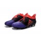 adidas Crampons - Chaussure X 16+ Purechaos FG / AG Noir Violet Orange