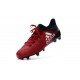 2016 Nouveau Adidas X 16.1 FG/AG - Chaussures de Foot Rouge Blanc Noir