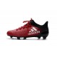 2016 Nouveau Adidas X 16.1 FG/AG - Chaussures de Foot Rouge Blanc Noir