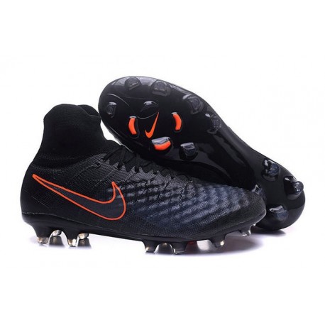 Nouvelles - Nike Magista Obra II FG - Crampons foot Noir Carmin