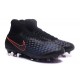 Nouvelles - Nike Magista Obra II FG - Crampons foot Noir Carmin