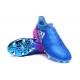 Chaussure X 16+ Purechaos Terrain souple pour Homme Bleu Rose Blanc