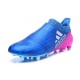 Chaussure X 16+ Purechaos Terrain souple pour Homme Bleu Rose Blanc