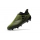 Adidas X 17+ Purespeed FG Crampons pour Hommes Vert Foncé Noir
