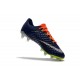 Nouveau Chaussures de Football Nike Hypervenom Phantom III FG Orange Bleu Argent