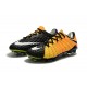 Nouveau Chaussures de Football Nike Hypervenom Phantom III FG Jaune Noir